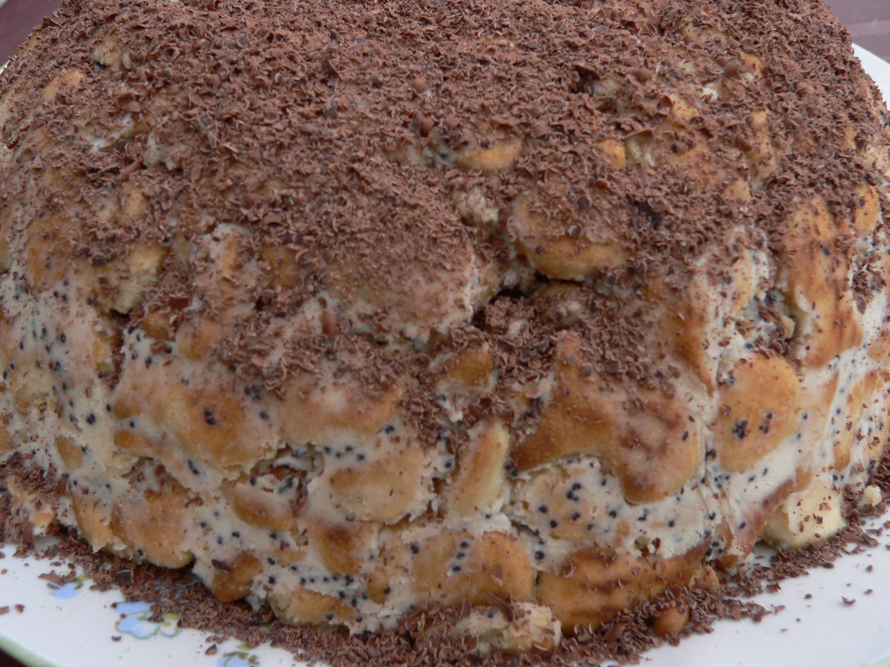 Cake from crackers 