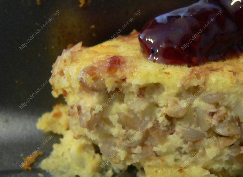 Buckwheat and curd bake
