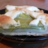 Rhubarb pie