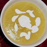 Potato and leek soup