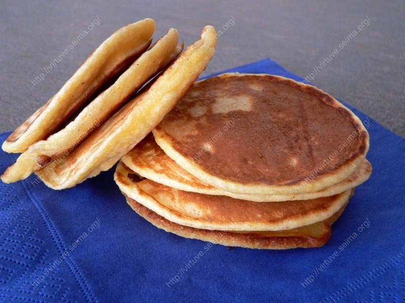 Polenta pancakes