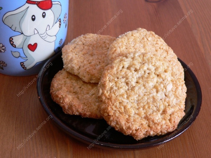 Oatmeal coconut cookies
