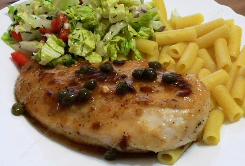Vištiena Piccata