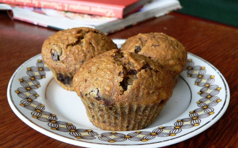 Pumpkin Chocolate Chip Muffins