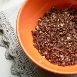Šokoladinė-kokosinė granola