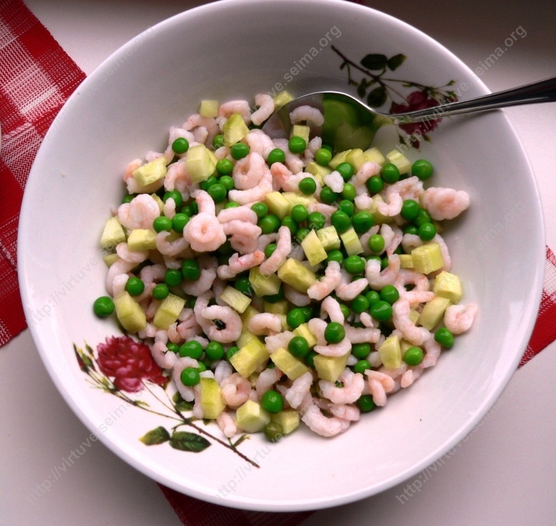 Prawns salads
