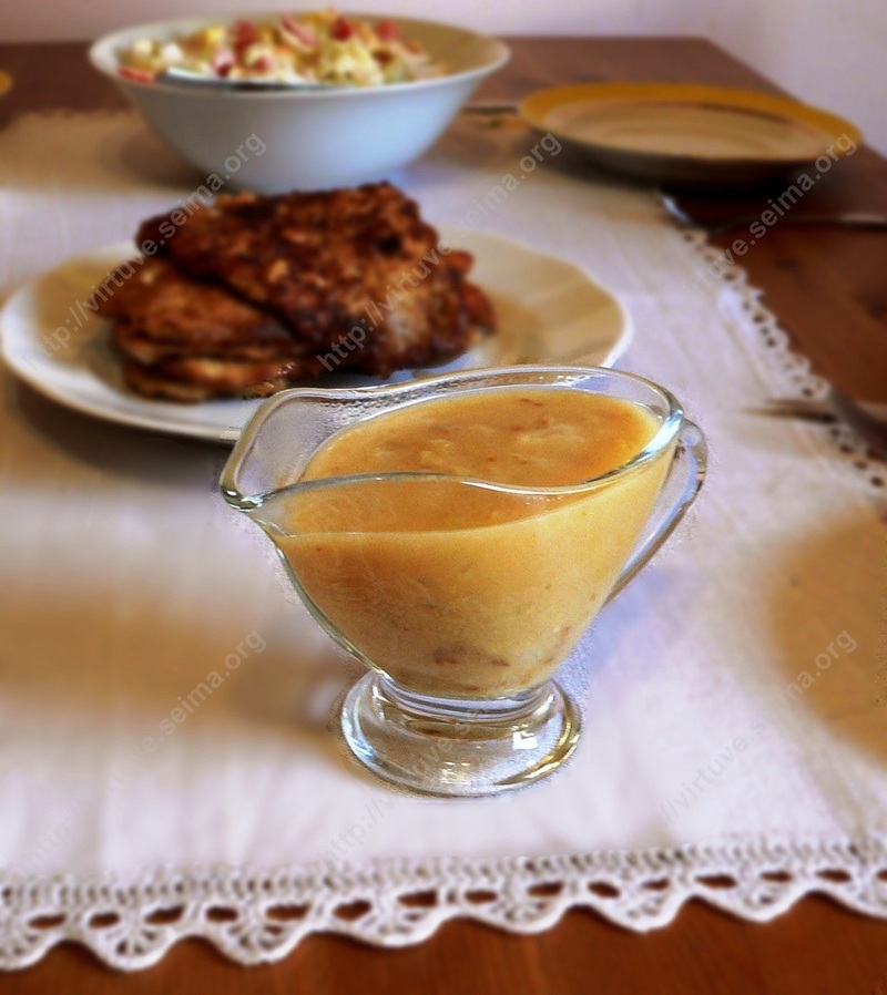 Super simple onion sauce