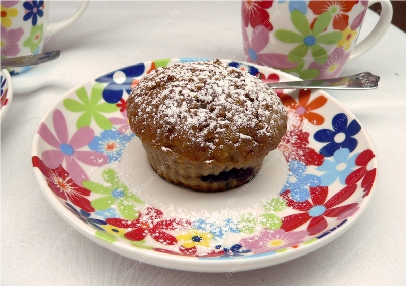 Muffins with berries