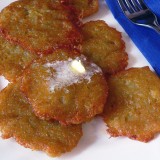 Belarusian potato latkes