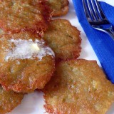 Belarusian potato latkes