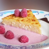Cottage cheese bake with couscous