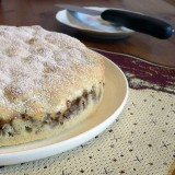 Skinny apple coffee-cake