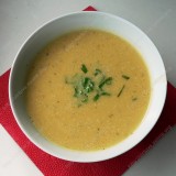 Lemon pumpkin soup