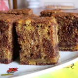 Swirl Pumpkin Brownies