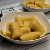 Cottage cheese and potatoes dumplings