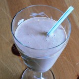 Chocolate peanut butter smoothie