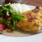 Chicken, marinated in yoghurt