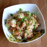 Chicken and rice stew with chanterelles