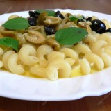 Pasta with olives