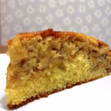 Tender apple cake