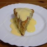 Tender apple cake