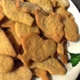Pumpkin cutout cookies
