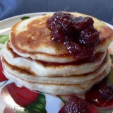 Fluffy cottage cheese pancakes