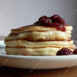 Fluffy cottage cheese pancakes