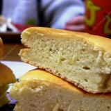 Russian pancake baked in an oven