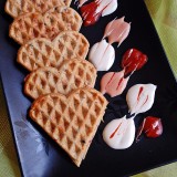 Pizza waffles