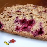 Coffee-cake with cherries
