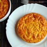 Carrot and cottage cheese bake
